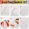 6 Pcs Cityscape Cross Stitch Bookmark Kit for Adult Beginners,Famous Buildings Cross Stitch Kits 14 CT DIY Crossstitch Kits Adult Stamped Bookmark Embroidery Bookmarks Kit